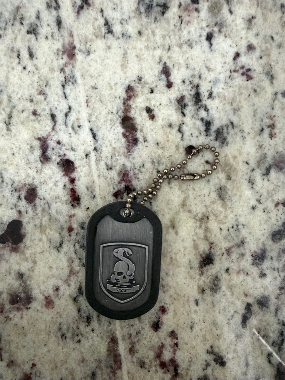Mafia III Lincoln Clay 223rd Dog Tag Necklace Gaming Collectible
